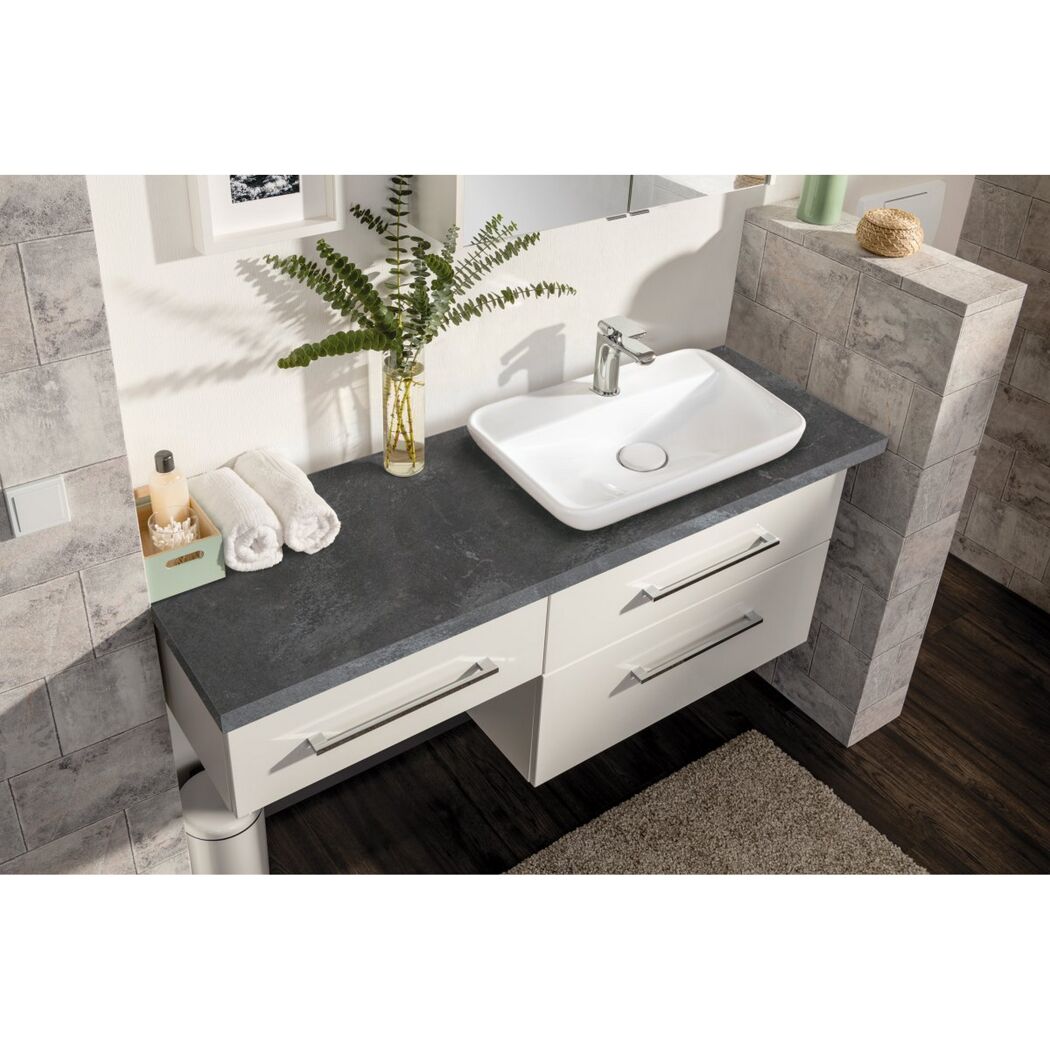 Waschbeckenunterschrank mit Waschbecken