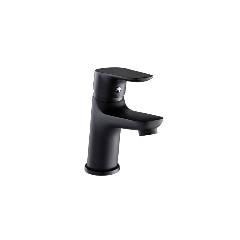 Waschtischarmatur 'Oxford' schwarz matt 16 cm