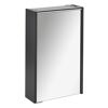 LED-Spiegelschrank 'Denver' anthrazit 42 x 68,5 x 16 cm