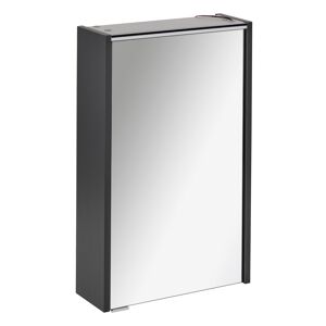 LED-Spiegelschrank 'Denver' anthrazit 42 x 68,5 x 16 cm