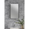 LED-Spiegelschrank 'Denver' anthrazit 42 x 68,5 x 16 cm