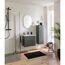 Modernes Badezimmer mit Spiegel CRAFT oval