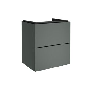 Waschtischunterschrank 'Craft' grün matt 49 x 54 x 36 cm