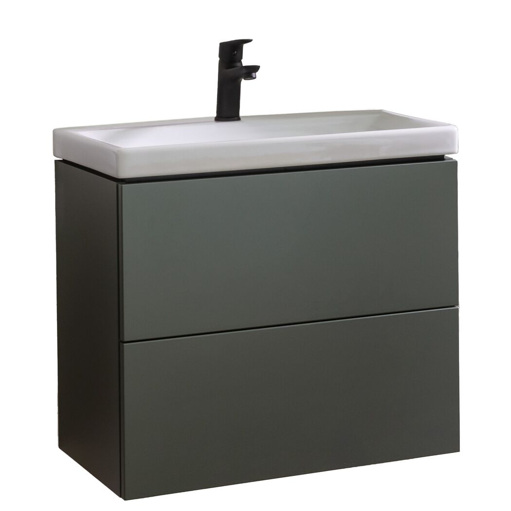 Waschbeckenunterschrank mit Armatur