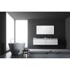 Modernes Badezimmer mit freistehender Badewanne