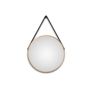 LED-Spiegel 'Silver Barbier' gold Ø 50 cm