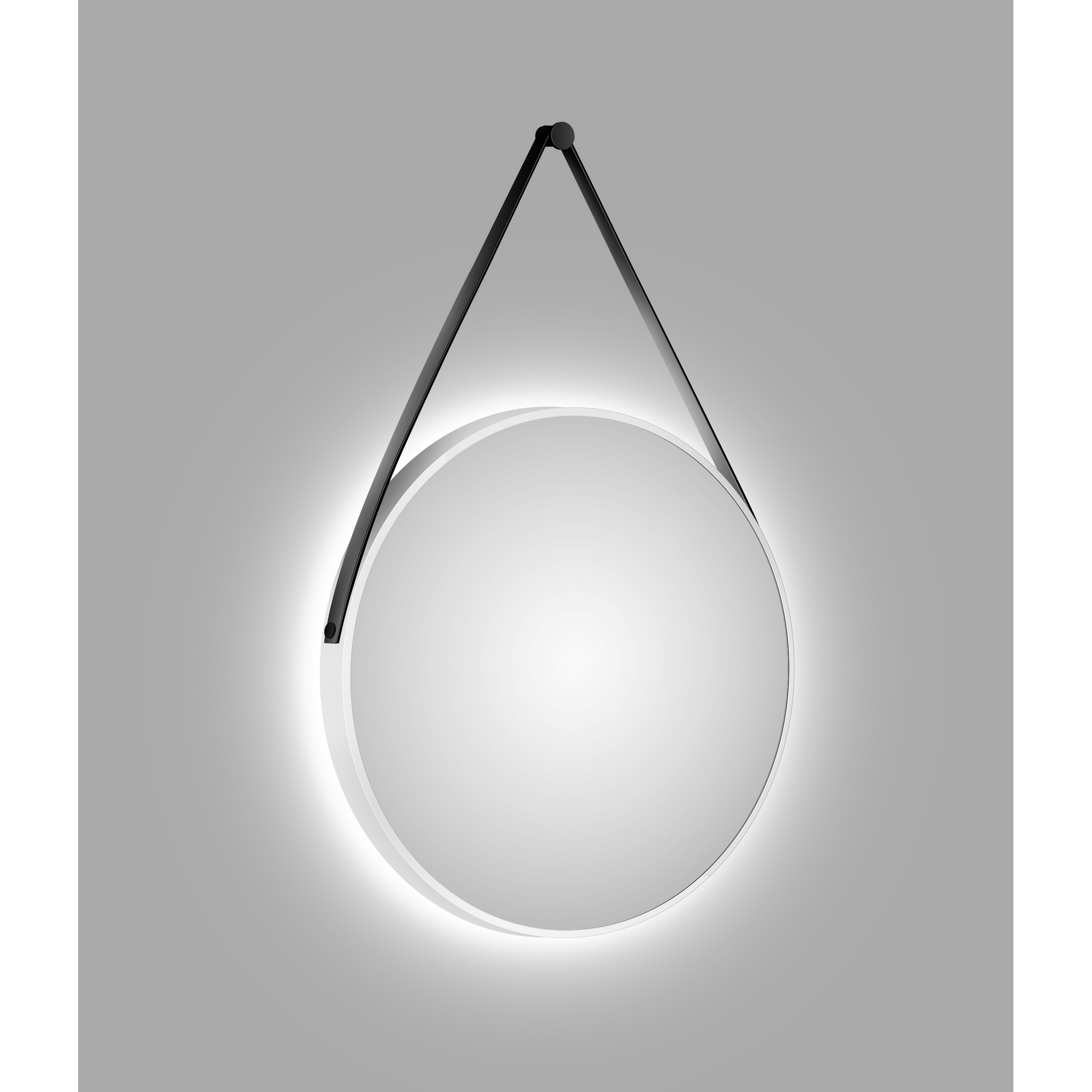 LED-Spiegel 'Silver Barbier' weiß Ø 80 cm + product picture