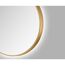 Abgerundeter Rand des LED-Spiegels Silver Barbier