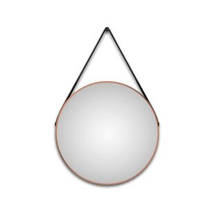 LED-Spiegel 'Silver Barbier' kupfer Ø 80 cm
