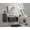 Badmöbel Set mit Spiegelschrank, Waschbeckenunterschrank und Hochschrank