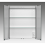 LED-Spiegelschrank 'Nelma' weiß Hochglanz 54 x 63 x 15 cm