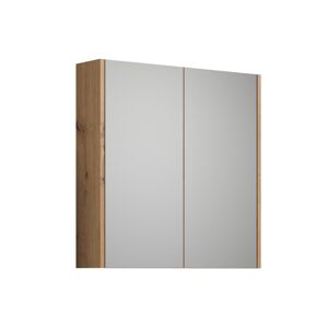 Spiegelschrank 'Touch' braun matt 69 x 70 x 15 cm