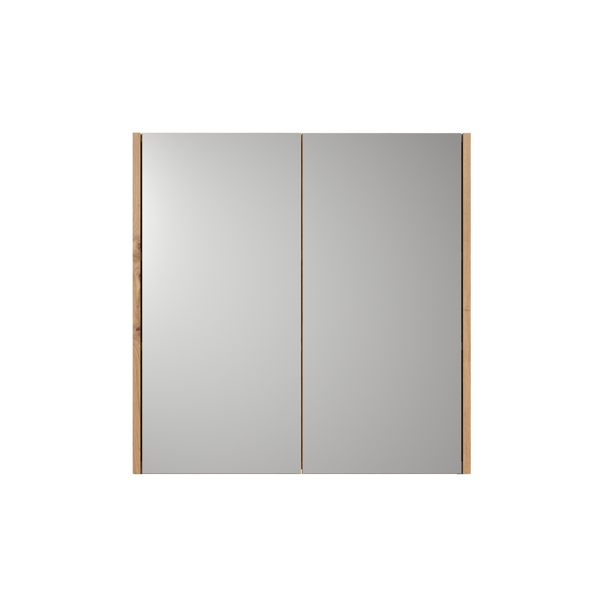 Spiegelschrank 'Touch' eichefarben 69 x 70 x 15 cm + product picture