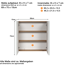 Spiegelschrank 'Touch' braun matt 69 x 70 x 15 cm