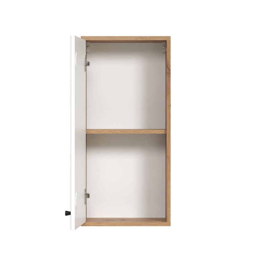 Offener Hängeschrank mit einem Einlegeboden.