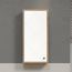Hängeschrank 'Touch' weiß, braun matt 36 x 79 x 29 cm