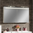 LED-Spiegelschrank 'B.Clever' weiß glänzend 120 x 70,6 x 15,8 cm