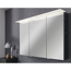 LED-Spiegelschrank 'B.Perfekt' braun glänzend 100 x 69,4 x 15,2 cm