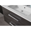 Waschbecken mit Unterschrank 'B.Perfekt' braun matt 103 x 51 x 48 cm