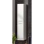 Weißer Hochschrank für das Badezimmer