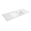 Waschbecken mit Unterschrank 'B.Clever' braun 120 x 50,8 x 46 cm