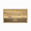 Waschbecken mit Unterschrank 'Milano' braun 90 x 52 x 45 cm