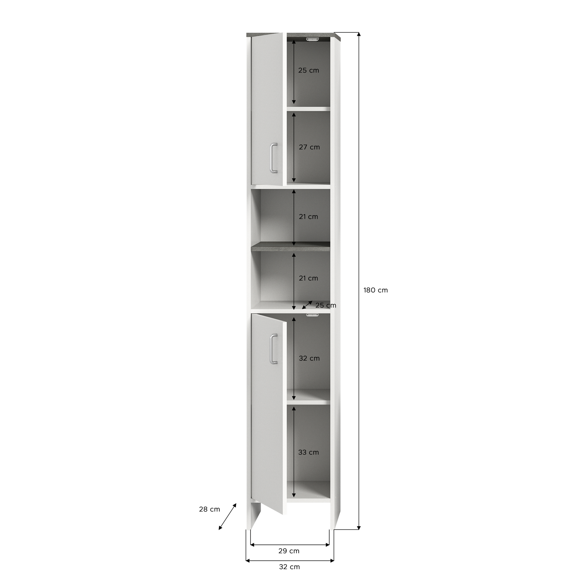 Hochschrank 'Los Angeles' + product picture