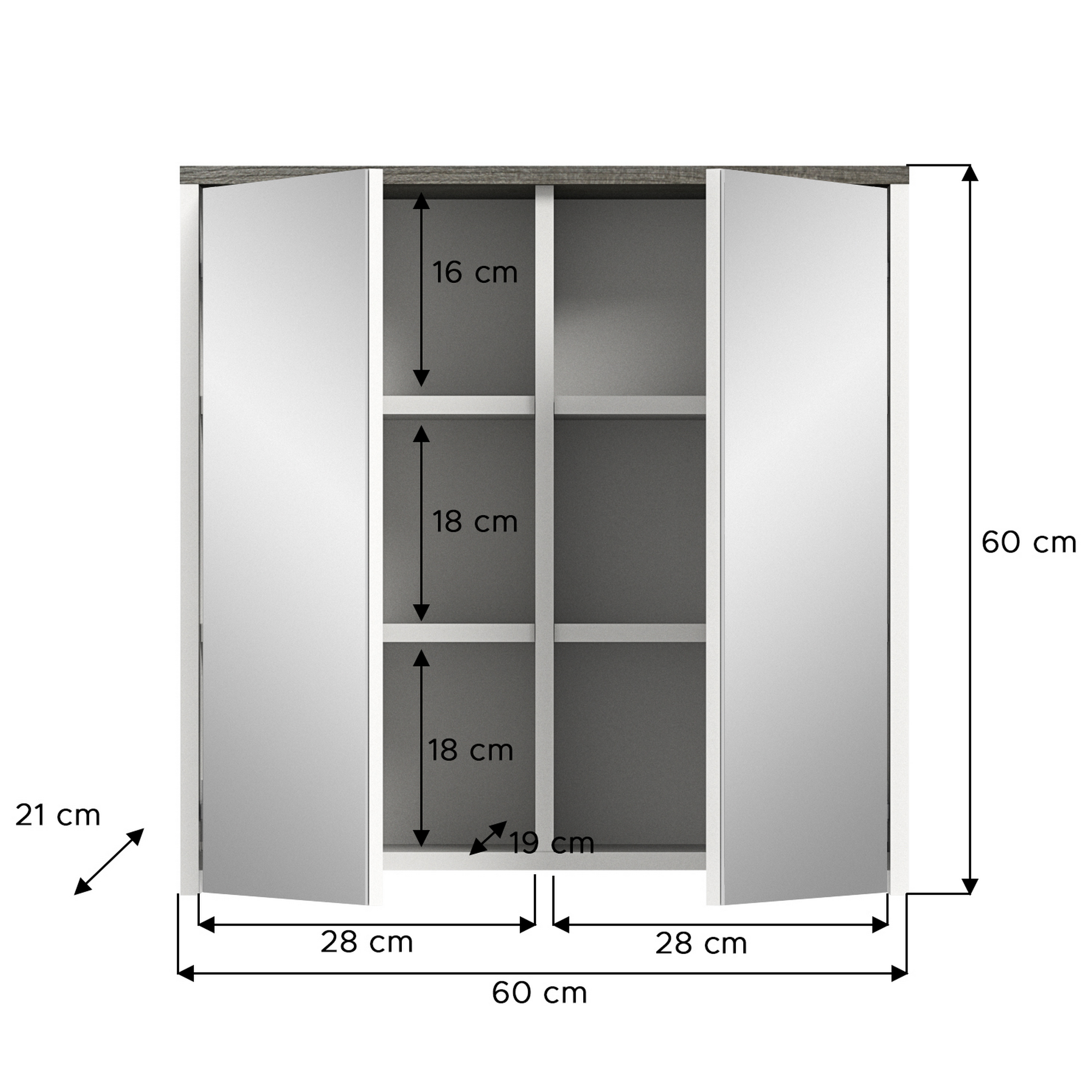 Spiegelschrank 'Los Angeles' + product picture