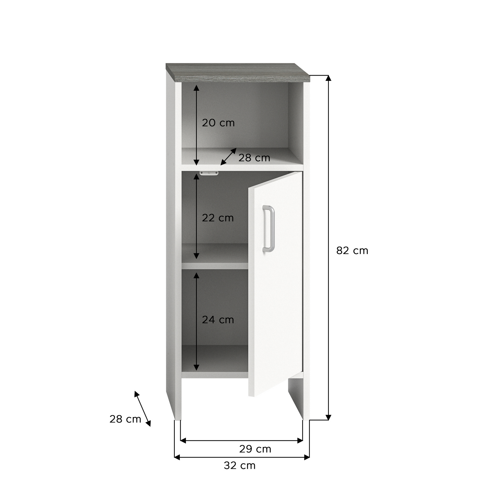 Standschrank 'Los Angeles' + product picture