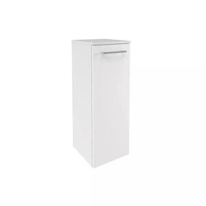 Unterschrank 'Verona' weiß glänzend 30,2 x 82,6 x 32 cm links