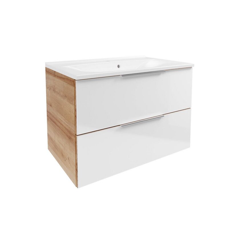Waschbeckenunterschrank mit zwei Schubladen