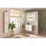 Modernes Badezimmer mit Waschbecken und Spiegelschrank