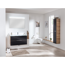 Waschbecken mit Unterschrank 'B.Brillant' braun, anthrazit lackiert 100 x 56 x 50 cm