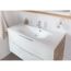 Waschbeckenunterschrank mit Waschbecken und Armatur