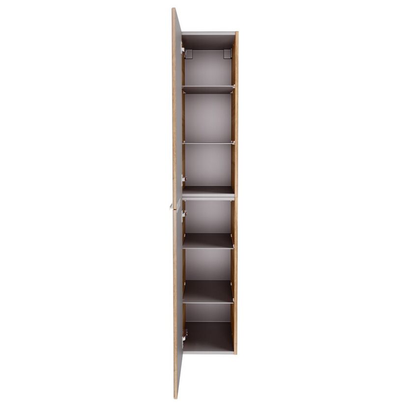 Offener Hochschrank mit Einlegeböden