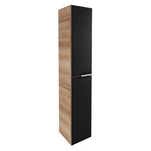 Hochschrank 'B.Brillant' anthrazit glänzend 30 x 162 x 31,9 cm