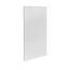 LED-Badspiegel 'Brillant Light' aluminiumfarben 40 x 68 x 2,4 cm