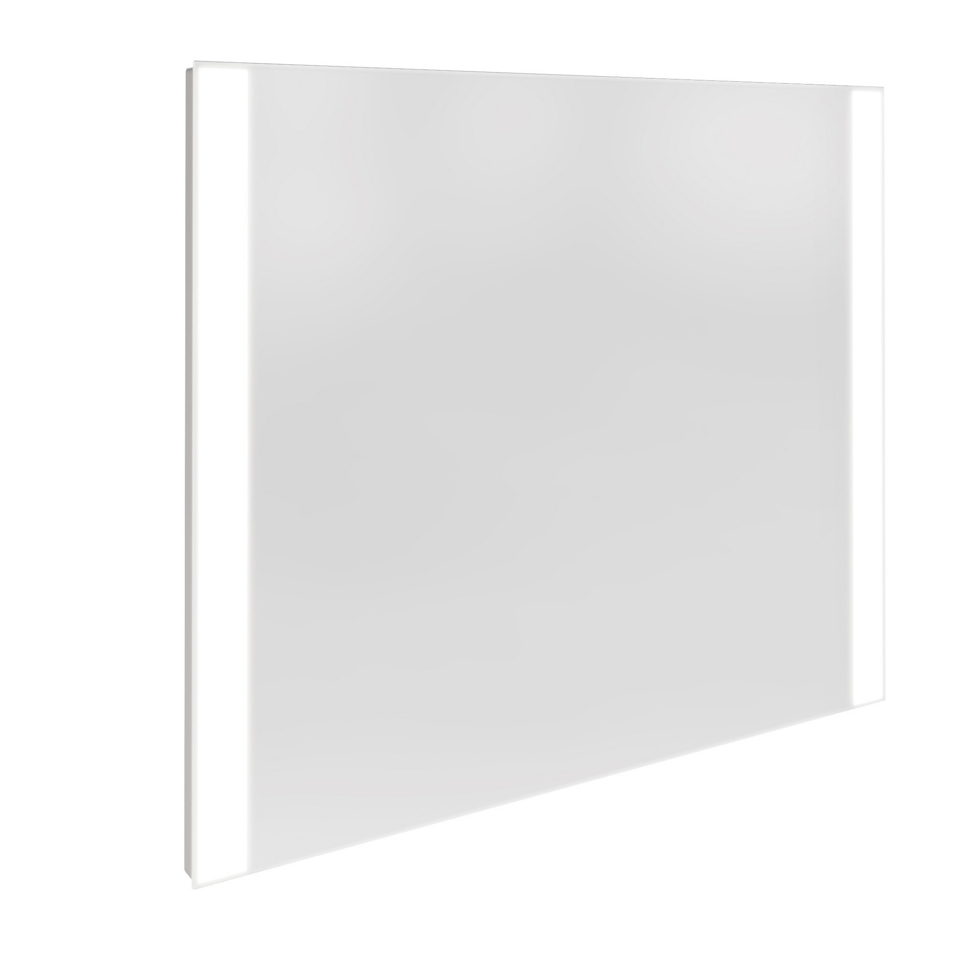 LED-Spiegelelement 'Brillant Light'aluminiumfarben 80 x 68 x 2,4 cm + product picture