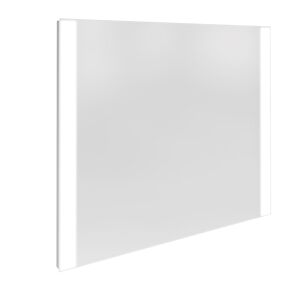 LED-Spiegelelement 'Brillant Light'aluminiumfarben 80 x 68 x 2,4 cm