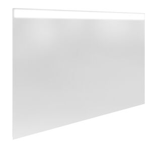 LED-Spiegelelement 'Brillant Light' aluminiumfarben 100 x 68 x 2,4 cm