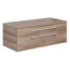 Waschbeckenunterschrank 'Standford' braun matt 110 x 40,5 x 50 cm