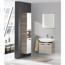 Waschbeckenunterschrank 'A-Vero' braun matt 62,4 x 45,7 x 35,3 cm