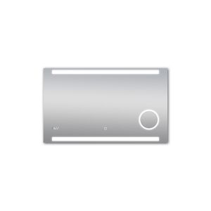 LED-Spiegel 'Silver Style' 100 x 60 cm