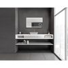 LED-Spiegel 'Silver Style' 100 x 60 cm