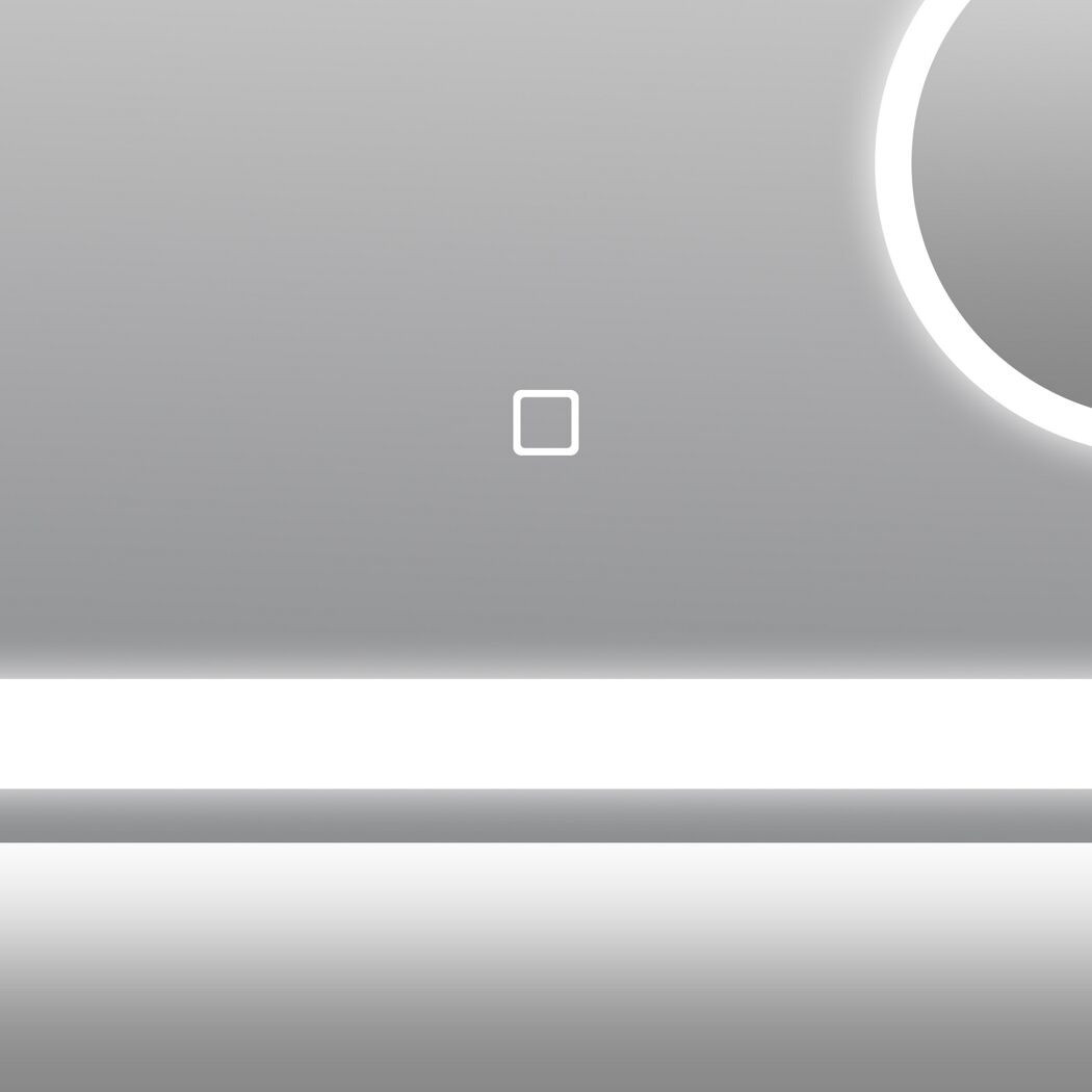 LED-Spiegel mit Beleuchtung und Touch-Sensor