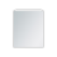 Verkleinertes Bild von LED-Spiegelschrank 'Aluminio Vegas' 50 x 60 x 11,2 cm