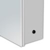 LED-Schrank Aluminio Vegas, Ecke unten rechts