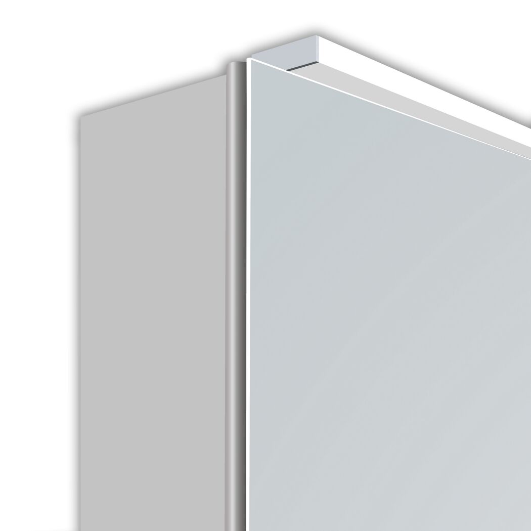 LED-Spiegelschrank Aluminio Vegas 40 x 60 cm