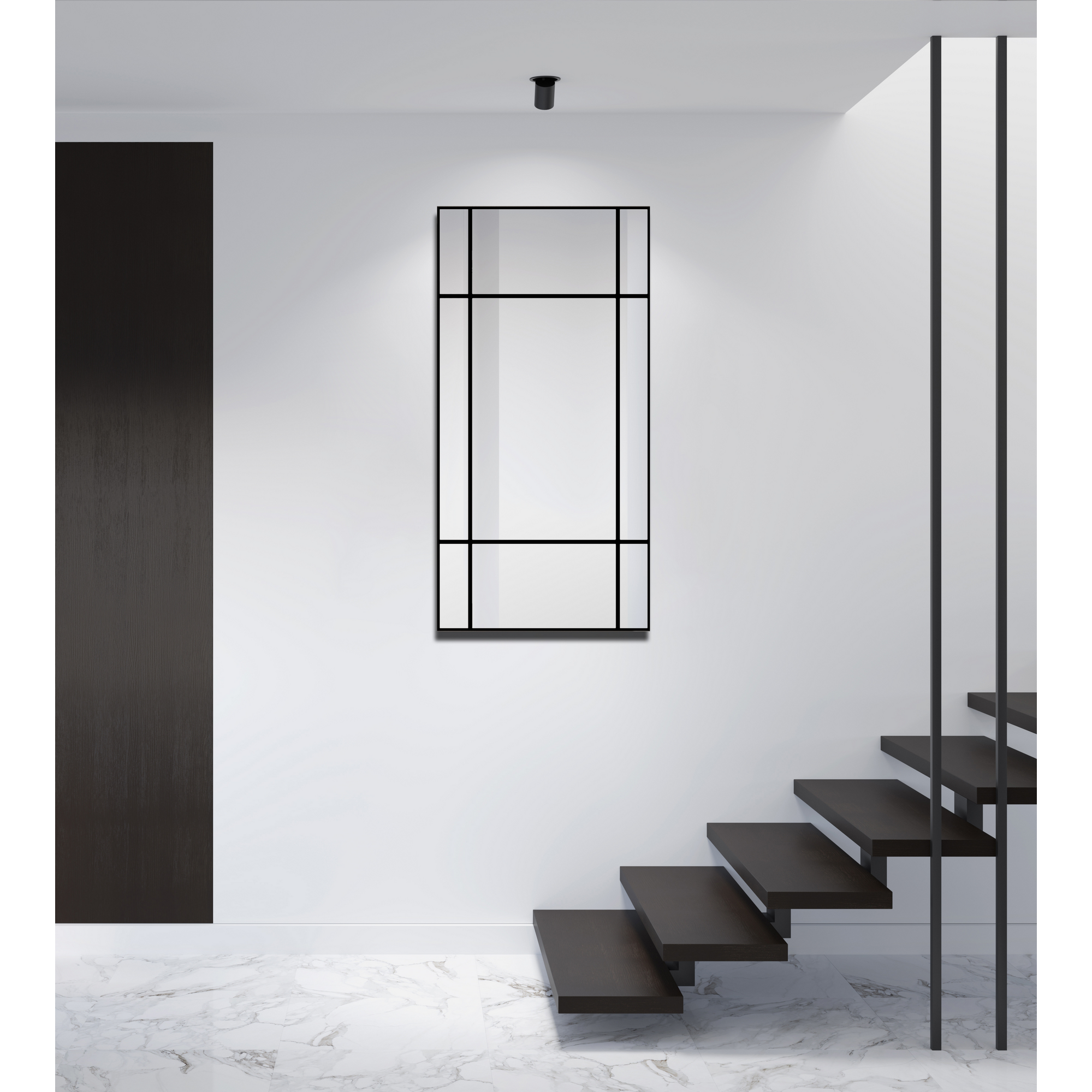 Wandspiegel 'Black Loftstyle' 60 x 120 cm + product picture
