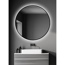 Verkleinertes Bild von LED-Spiegel 'Silver Globo Black' Ø 100 cm